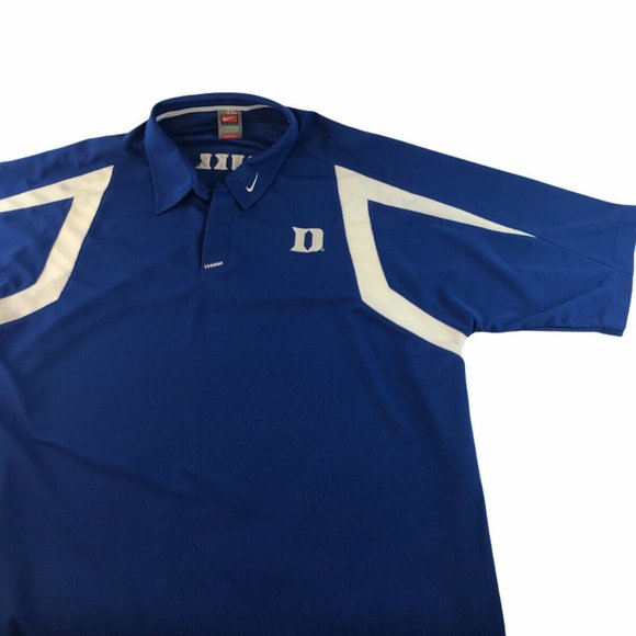 Nike Other - Nike Team Duke Blue Devils Polo Collared Shirt Men